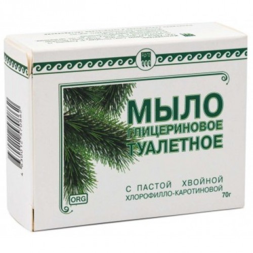 Купить Мыло туалетное глицериновое Фитолон с пастой хвойной хлорофилло-каротиновой  г. Челябинск  