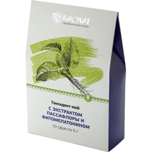Купить Токсидонт-май с экстрактами пассифлоры и фитомелатонином  г. Челябинск  