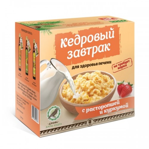 Купить Завтрак кедровый для здоровья печени с расторопшей и куркумой  г. Челябинск  